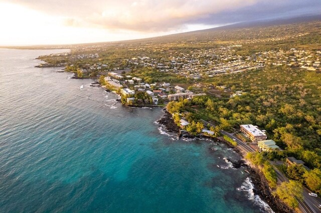 77-6300 Alii Dr, Kailua-Kona, HI 96740 - aerial view at dusk of a water view