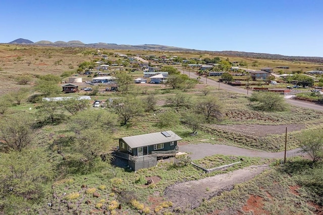 61-4057 Kalooloo Dr, Kapaau, HI 96743 - view from above of property with a mountain backdrop