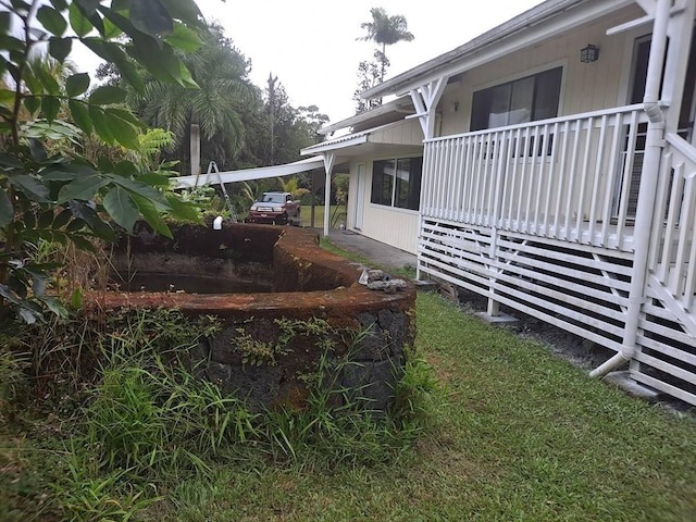 11-3193 Hibiscus St, Mountain View, HI 96771 - view of yard