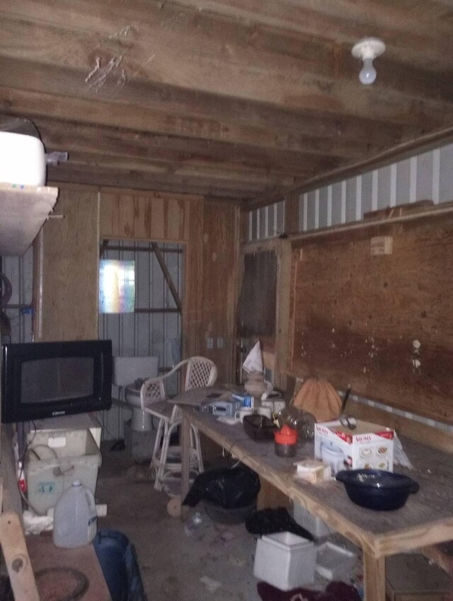 15-1907 13th Ave, Keaau, HI 96749 - miscellaneous room with wood walls