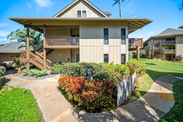 4460 Nehe Rd Unit 212, Lihue, HI 96766 - view of property featuring stairs