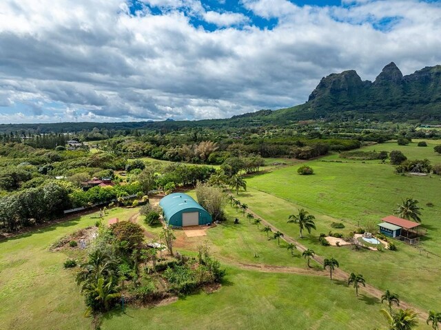 4-4940 Kuhio Hwy Unit A, Anahola, HI 96703 - overview of rural landscape
