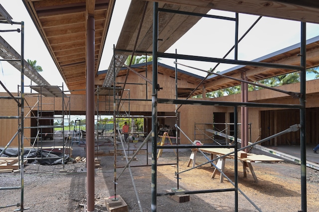 68-1002 Konane Ct, Kamuela, HI 96743 - view of patio featuring an exterior structure and an outdoor structure