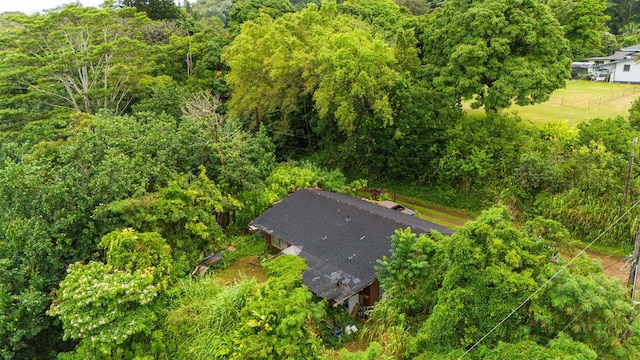 4373 Upa Rd, Koloa, HI 96756 - aerial view of property and surrounding area featuring a heavily wooded area