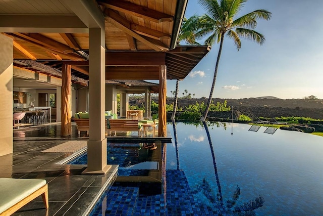 72-3023 Kakapa Pl, Kailua-Kona, HI 96740 - dock featuring a water and mountain view
