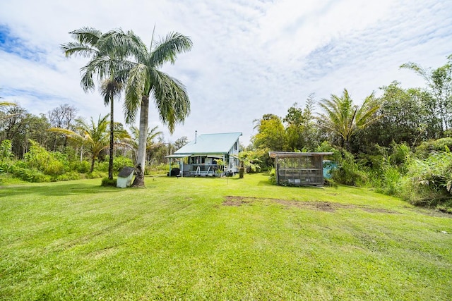 11-3171 Hibiscus St, Mountain View, HI 96771 - view of grassy yard