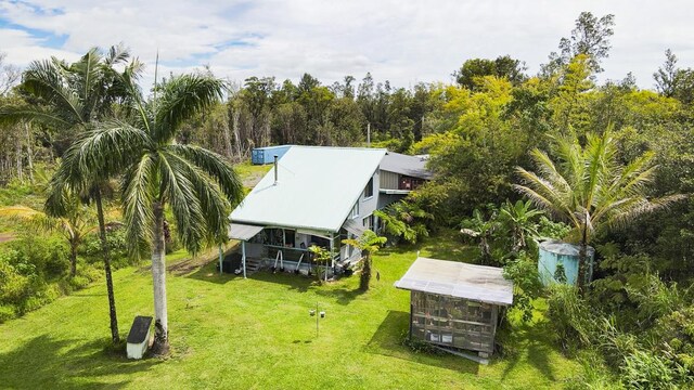 11-3171 Hibiscus St, Mountain View, HI 96771 - aerial view of property and surrounding area