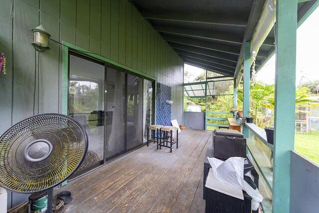 11-3171 Hibiscus St, Mountain View, HI 96771 - view of wooden deck