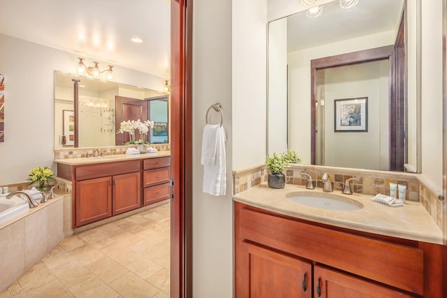 4-820 Kuhio Hwy Unit C402, Kapaa, HI 96746 - bathroom with vanity and a bath