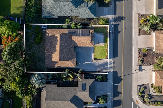 68-1693 Malie St, Waikoloa, HI 96738 - aerial view of property's location with property parcel outlined