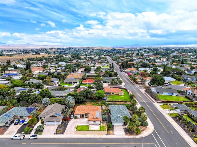 68-1693 Malie St, Waikoloa, HI 96738 - aerial view of residential area with a mountainous background