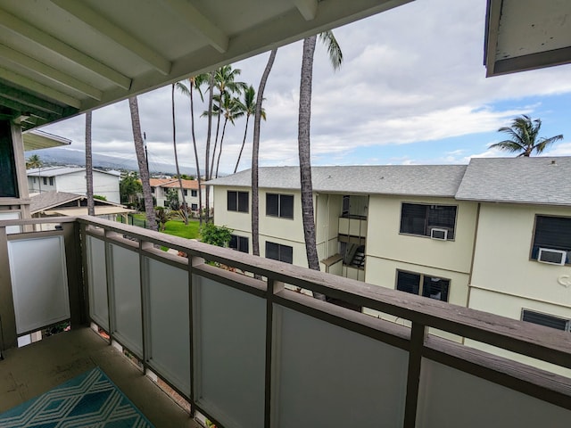 74-5618 Palani Rd Unit K4, Kailua-Kona, HI 96740 - balcony with cooling unit and a residential view