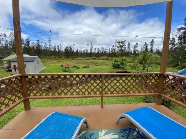 16-1824 Hopue Rd, Mountain View, HI 96760 - view of patio
