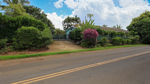 5118 Lawai Rd, Koloa, HI 96756 - view of asphalt street