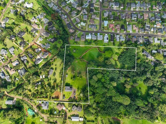 6573-E Puupilo Rd, Kapaa, HI 96746 - map / location featuring property parcel outlined