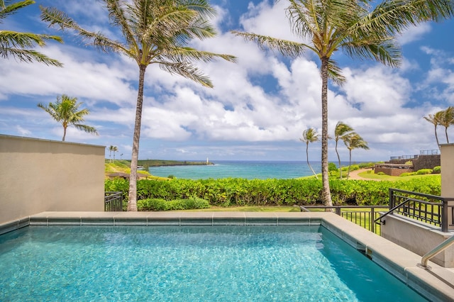 3770 Alaoli Way Unit 1002, Hokuala, HI 96766 - swimming pool featuring a water view