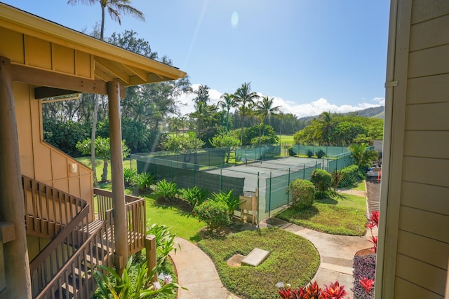 4460 Nehe Rd Unit 203, Lihue, HI 96766 - view of tennis court