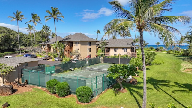 4460 Nehe Rd Unit 203, Lihue, HI 96766 - view of tennis court