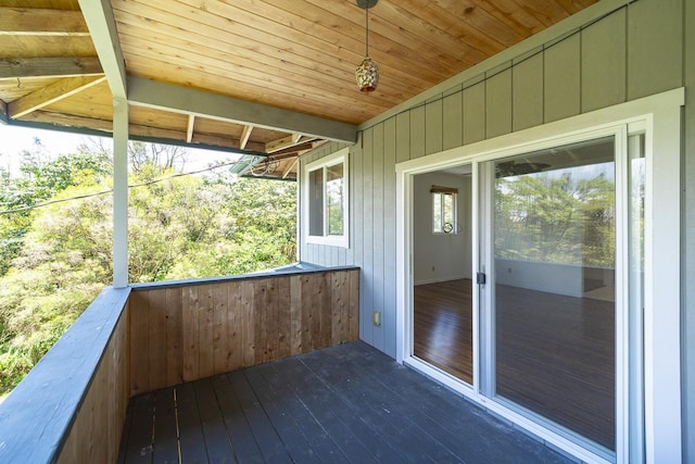 16-1366 Ao Rd, Mountain View, HI 96771 - view of wooden deck