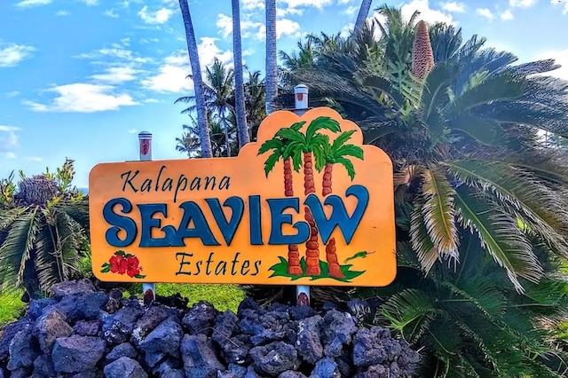 12-311 W Pohakupele Loop, Pahoa, HI 96778 - view of community sign