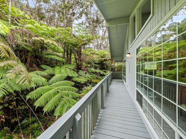 19-4157 Wright Rd, Volcano, HI 96785 - view of balcony