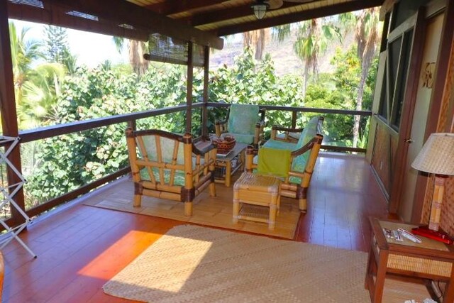 82-6286 Puuhonua Rd, Captain Cook, HI 96704 - view of balcony