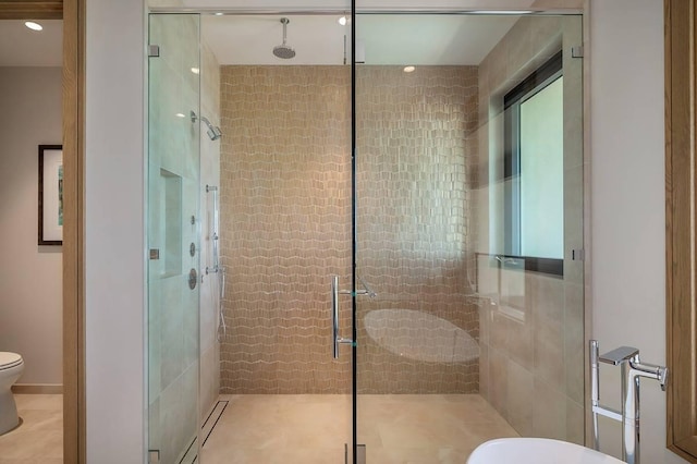 3770 Alaoli Way Unit 2005, Lihue, HI 96766 - bathroom with toilet, a shower stall, and recessed lighting