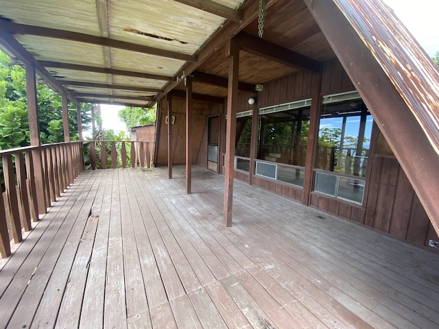 87-474 Kaohe Rd, Captain Cook, HI 96704 - view of wooden deck