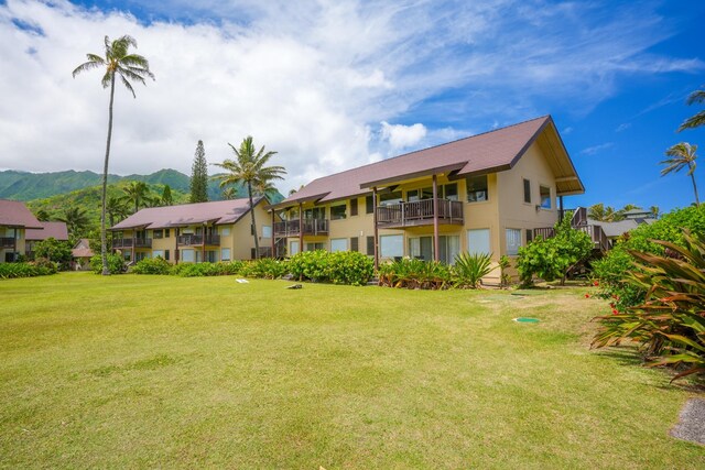 5-7130 Kuhio Hwy Unit B3, Hanalei, HI 96722 - view of property featuring a mountain view