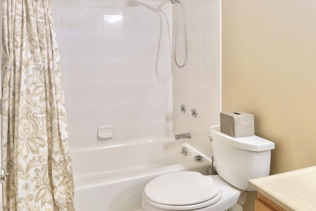 76-149 Kamehamalu St, Kailua-Kona, HI 96740 - full bathroom with shower / bath combo with shower curtain, toilet, and vanity