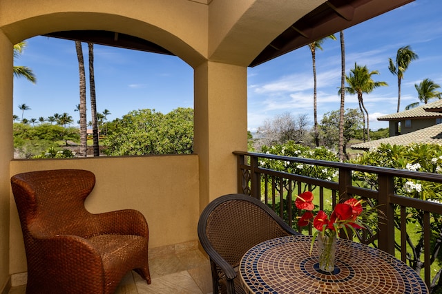 68-1125 Kaniku Dr Unit 706, Kamuela, HI 96743 - view of balcony