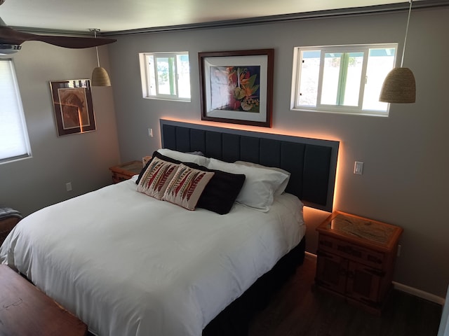94-1770 Kaulua St, Naalehu, HI 96772 - bedroom with wood finished floors