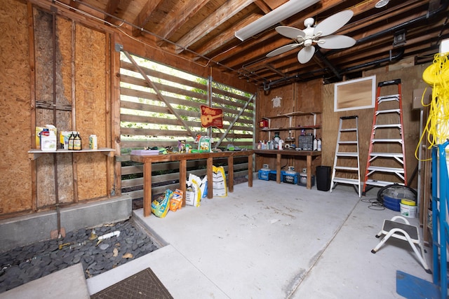 83-1008 Kahula Pl, Captain Cook, HI 96704 - miscellaneous room featuring unfinished concrete flooring