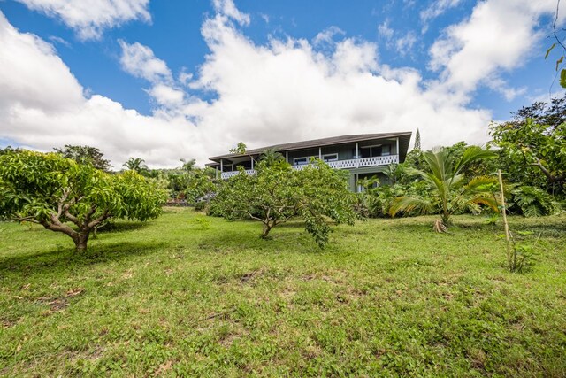 83-1008 Kahula Pl, Captain Cook, HI 96704 - view of grassy yard