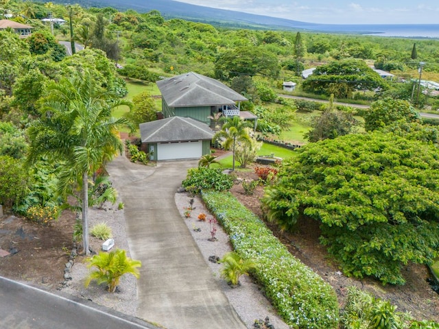 83-1008 Kahula Pl, Captain Cook, HI 96704 - view from above of property featuring a heavily wooded area