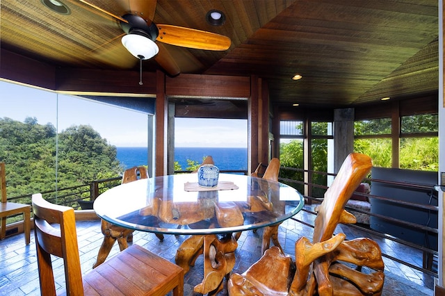 36-2850 Hawaii Belt Rd, Ookala, HI 96774 - sunroom / solarium with a water view