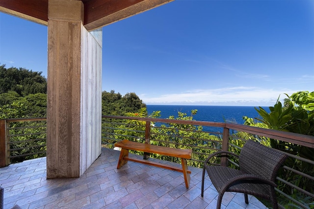 36-2850 Hawaii Belt Rd, Ookala, HI 96774 - balcony with a water view