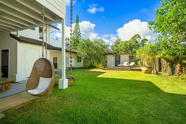 5108 Opelu St, Hanalei, HI 96714 - view of yard