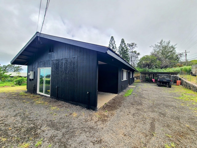 94-6451 Kamaoa Rd, Naalehu, HI 96772 - view of side of property