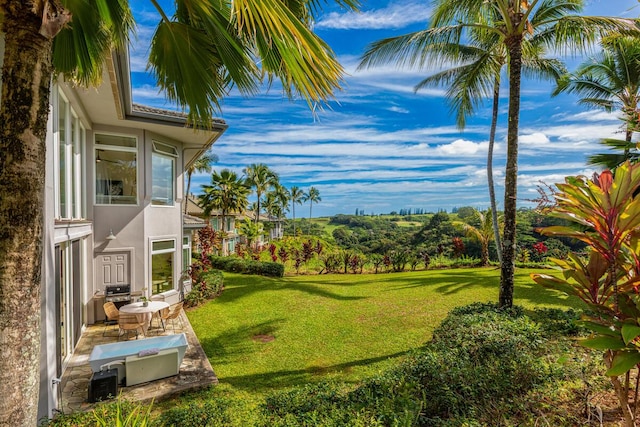 4100 Queen Emmas Dr Unit 7, Princeville, HI 96722 - view of grassy yard
