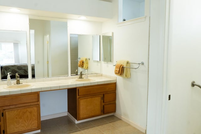 15-1688 9th Ave, Keaau, HI 96749 - bathroom with ensuite bath, double vanity, and tile patterned floors
