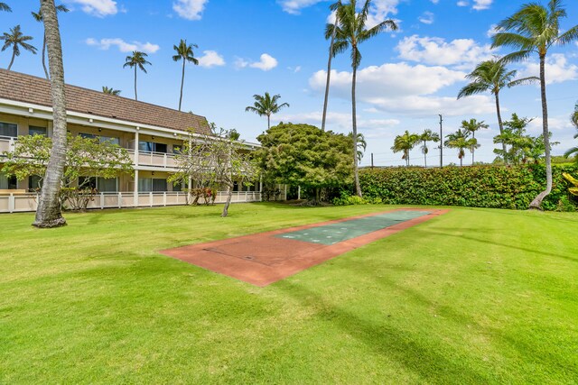 525 Aleka Lp Unit G9, Kapaa, HI 96746 - surrounding community featuring shuffleboard