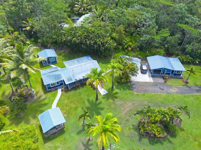 15-2059 10th Ave, Keaau, HI 96749 - aerial view of property and surrounding area