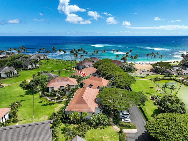 2253 Poipu Rd Unit 170, Koloa, HI 96756 - bird's eye view of a large body of water