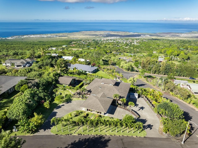 74-1026 Lawaia Rd, Holualoa, HI 96725 - aerial perspective of suburban area with a nearby body of water