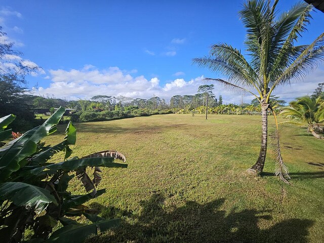 16-1745 35th Ave, Kurtistown, HI 96760 - view of grassy yard