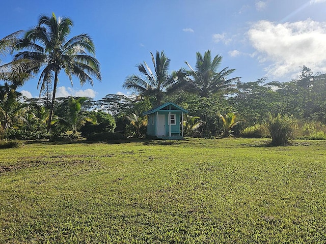 16-1745 35th Ave, Kurtistown, HI 96760 - view of grassy yard