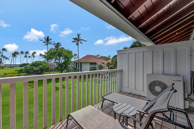2253 Poipu Rd Unit 138, Koloa, HI 96756 - balcony featuring ac unit