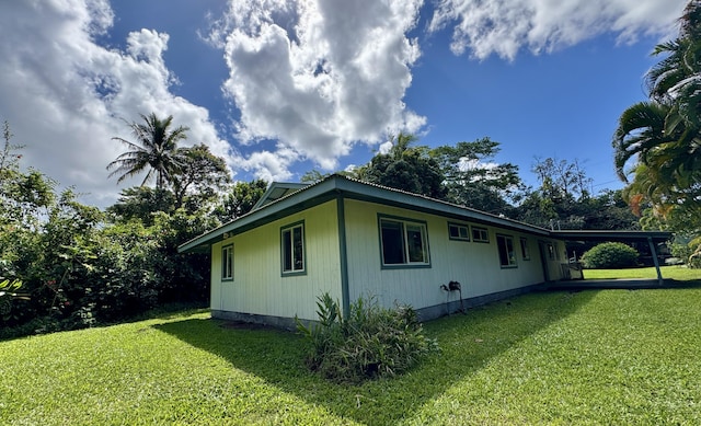 15-2689 Maikoiko St, Pahoa, HI 96778 - view of side of property featuring a yard