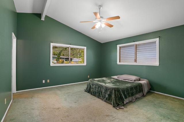 5060 Nonou Rd, Kapaa, HI 96746 - bedroom with carpet, baseboards, and ceiling fan